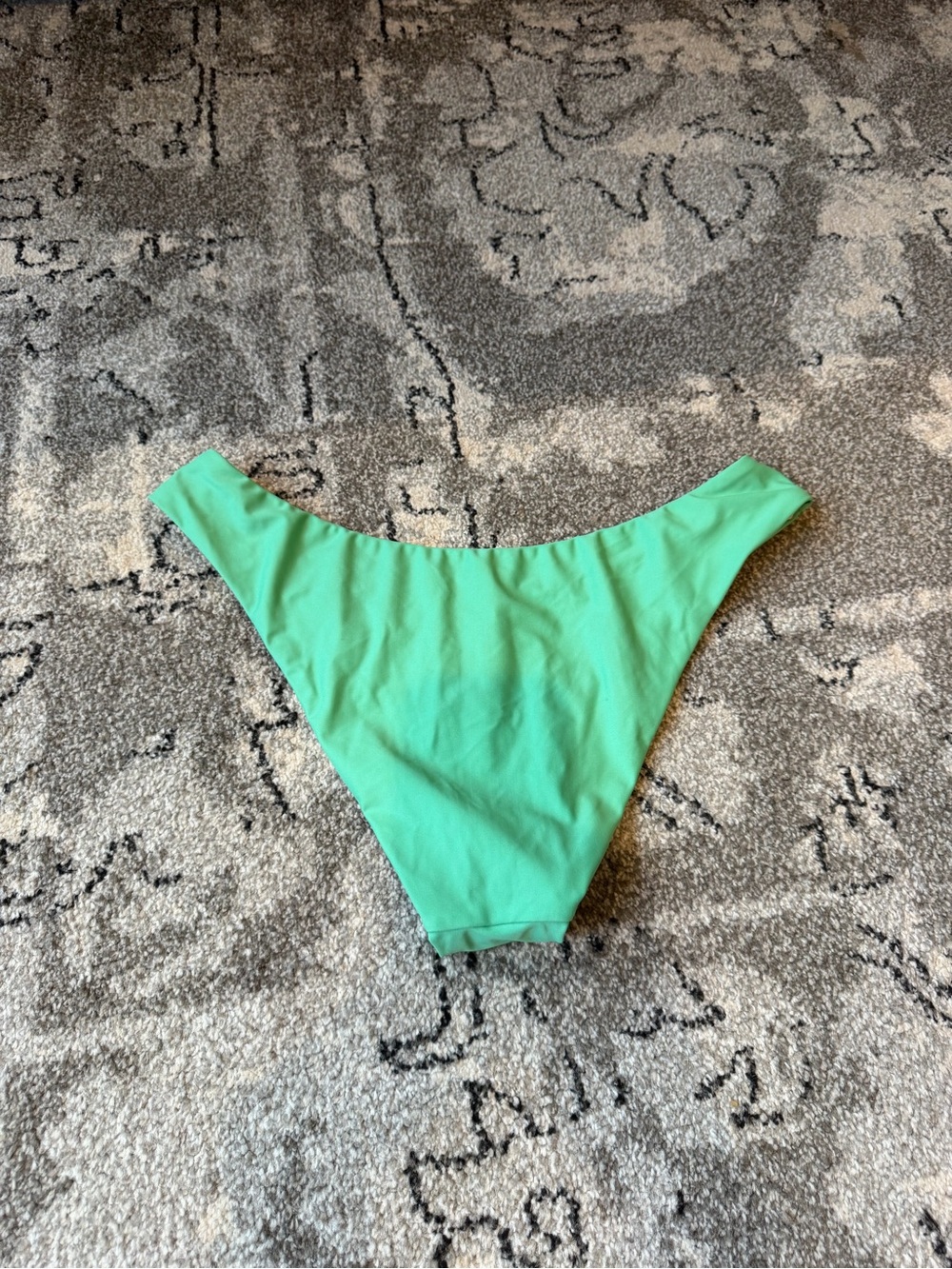 J. Crew Mint Green High-Cut Bikini Bottom